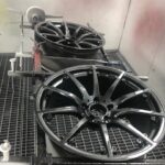 Lackierarbeit bei Cartech GmbH