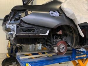 Karosseriearbeit bei Cartech GmbH