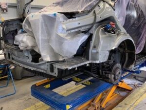 Karosseriearbeit bei Cartech GmbH